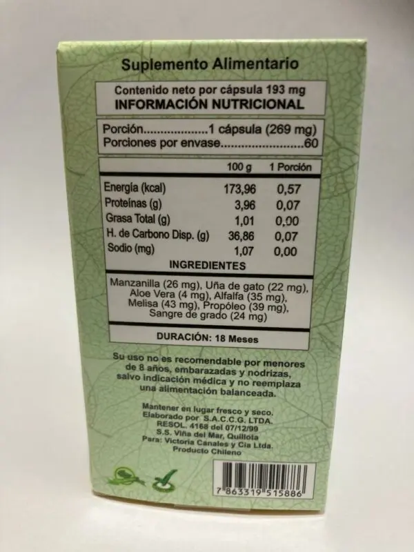 Farmacol x 60 cápsulas - Imagen 2