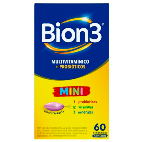 Bion 3 Mini x 60 comprimidos masticables