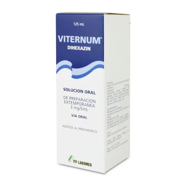 Viternum Dihexazin 3 mg Jarabe 125 mL