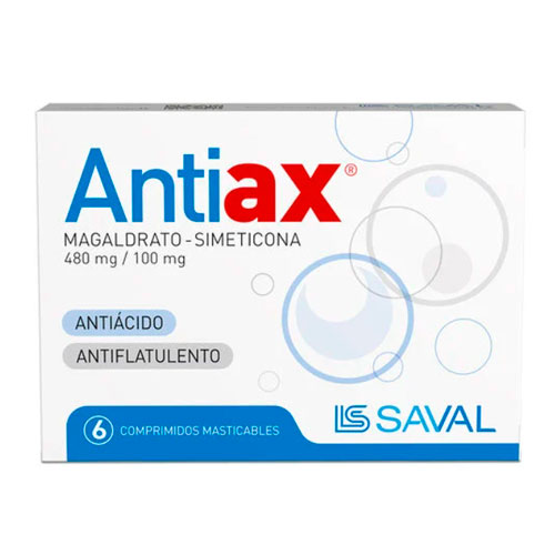 Antiax x 6 comprimidos (Saval)