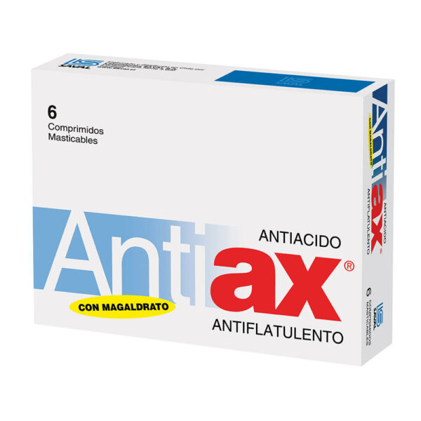 Antiax x 6 comprimidos (Saval) DESCUENTO caja arrugada