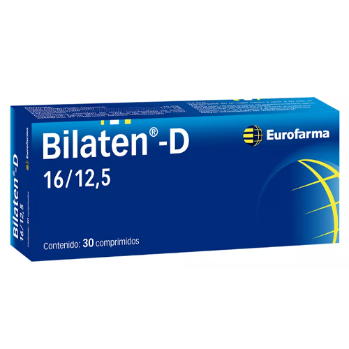 Bilaten-D 16/12.5 x 30 Comprimidos (Eurofarma)