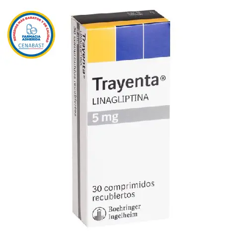 Trayenta 5 mg por 30 Comprimidos Boehringer Ingelheim Cenabast