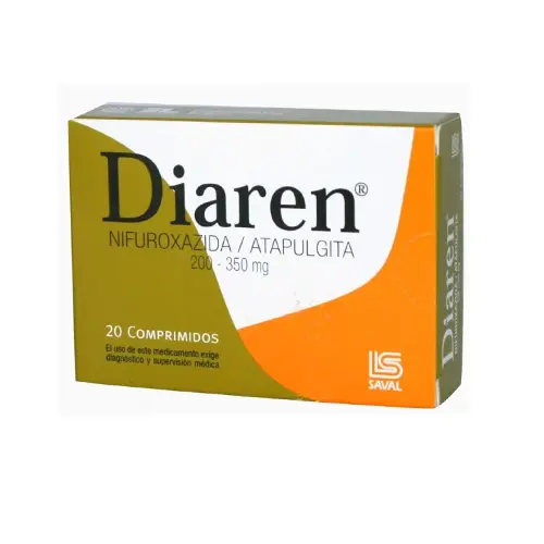 Diaren x 20 Comprimidos (Saval)