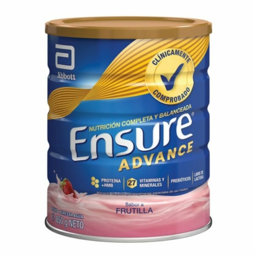 Ensure Advance Frutilla 850 g (Abbott) DESCUENTO abolladura