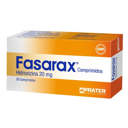 Fasarax 20 mg x 20 Comprimidos (Prater)