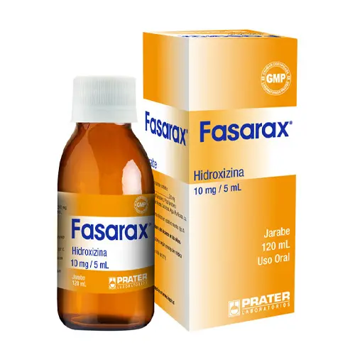 Fasarax 10 mg/5 ml Jarabe 120 ml (Prater) DESCUENTO