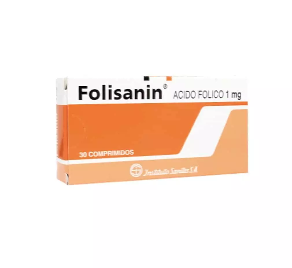 Folisanin 1mg x 30 comprimidos (Sanitas)