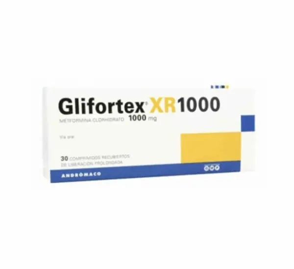 Glifortex Xr 1000 mg x 30 Comprimidos (Andrómaco)