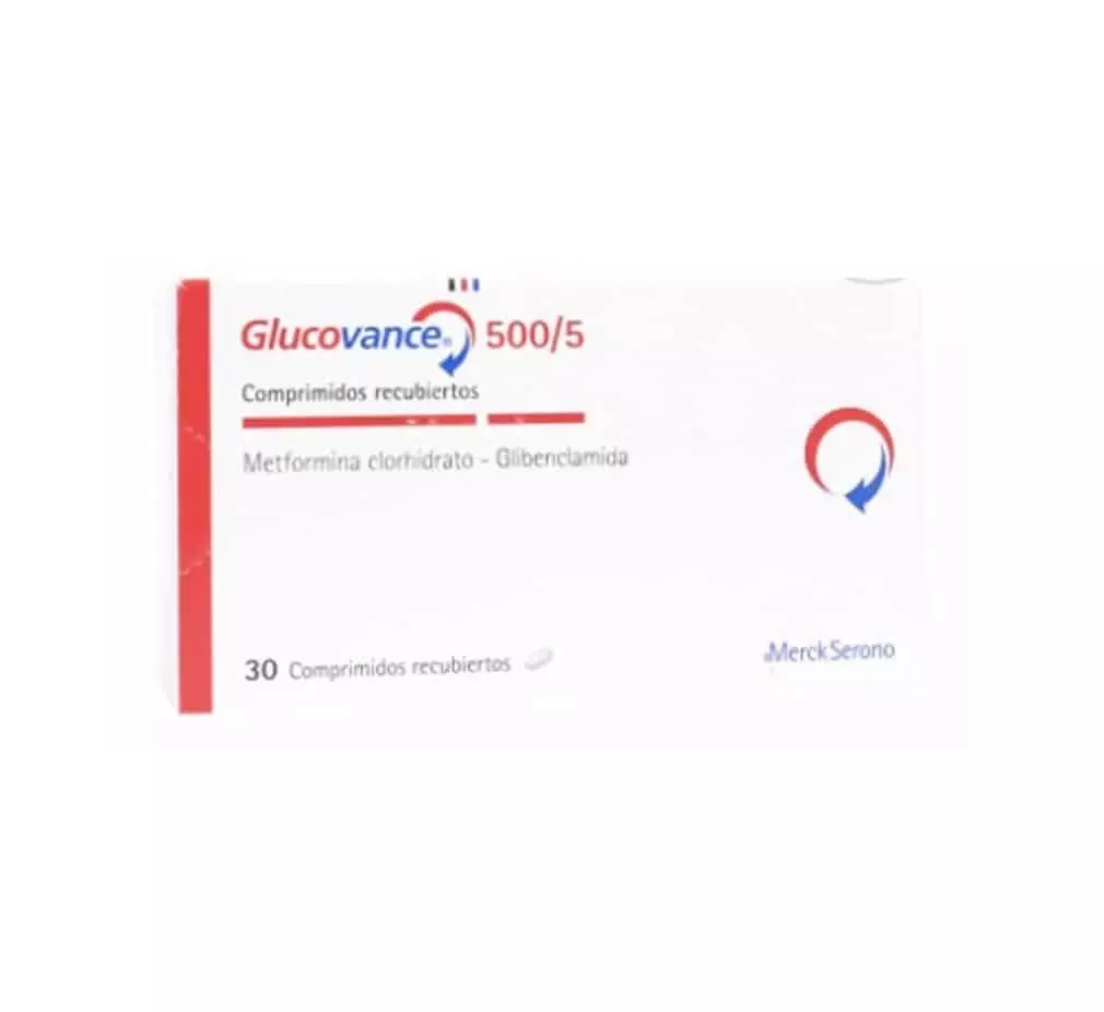 Glucovance 500 mg/5 x 30 comprimidos (Merck)