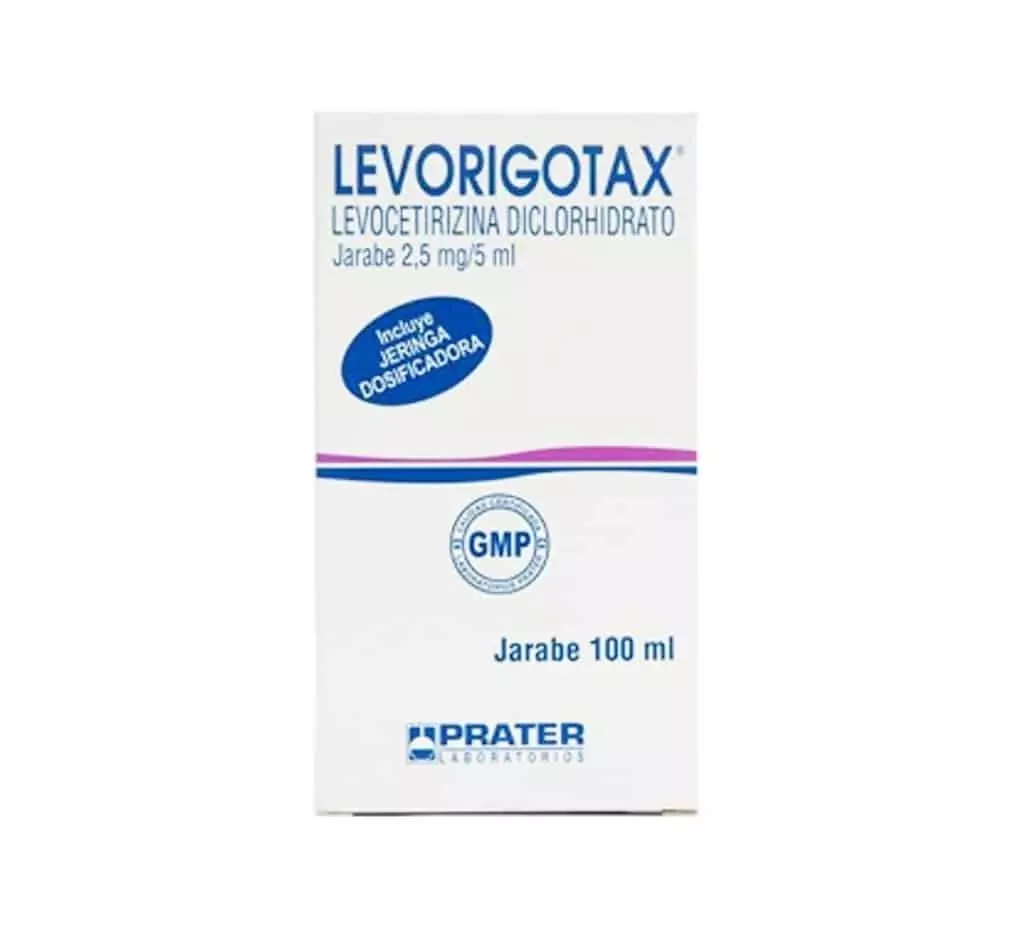 Levorigotax 2,5 mg/5 ml Jarabe 100 ml (Prater)