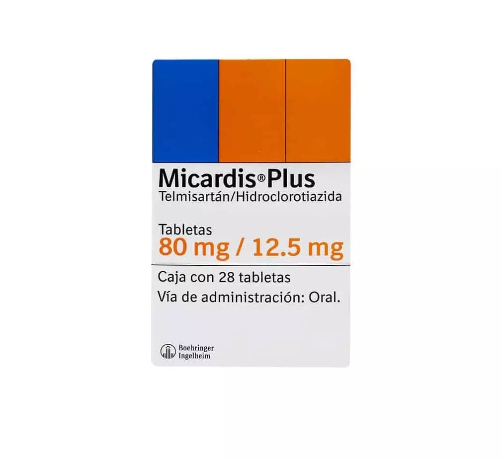 Micardis Plus 80/12.5 x 28 comprimidos (Boehringer Ingelheim)