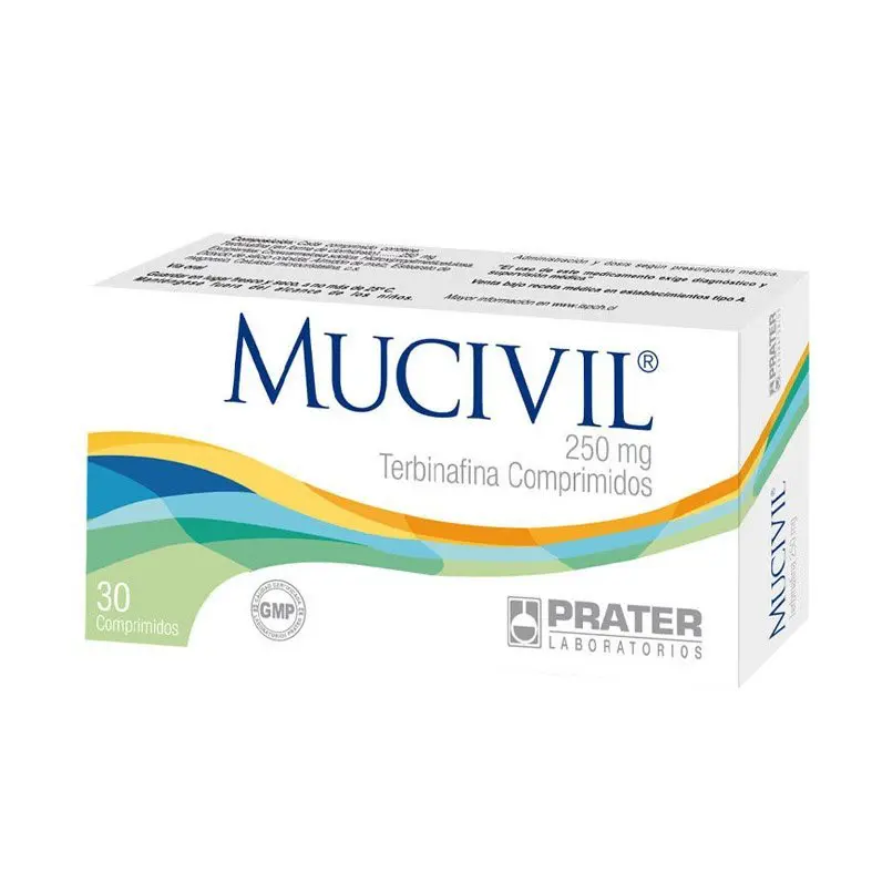 Mucivil 250 mg x 30 comprimidos (Prater)