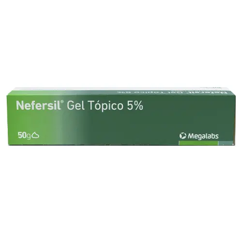 Nefersil 5% Gel tópico 50g (Pharma Investi)