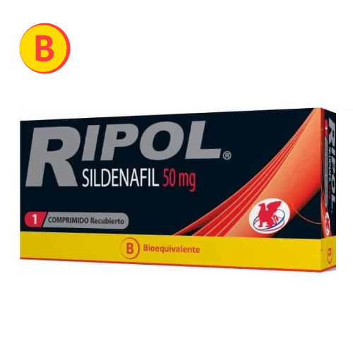 Ripol Sildenafil 50 mg x 1 comprimido (LCh)