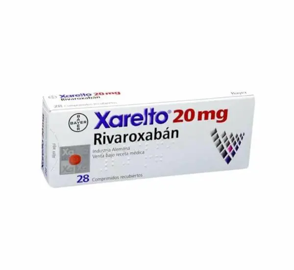 Xarelto 20 mg x 28 comprimidos recubiertos (Bayer)