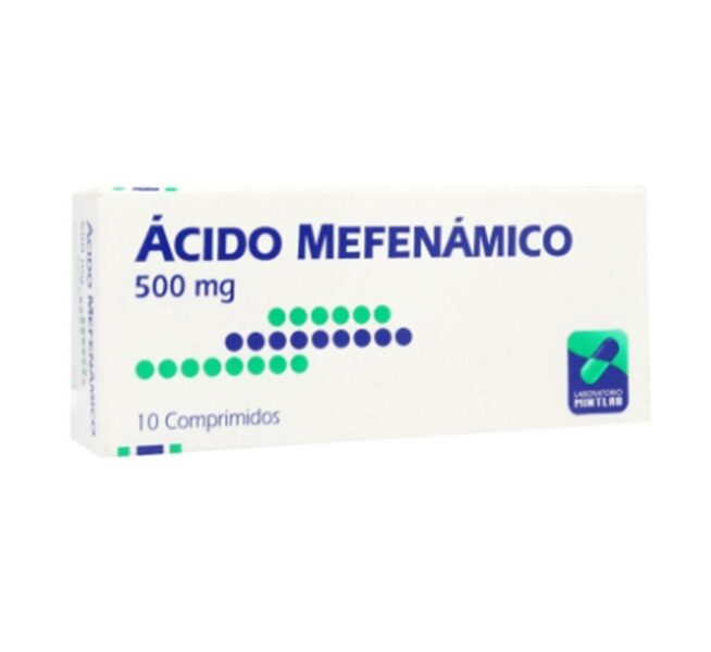 Ácido Mefenámico 500mg X 10 comprimidos (mintlab)