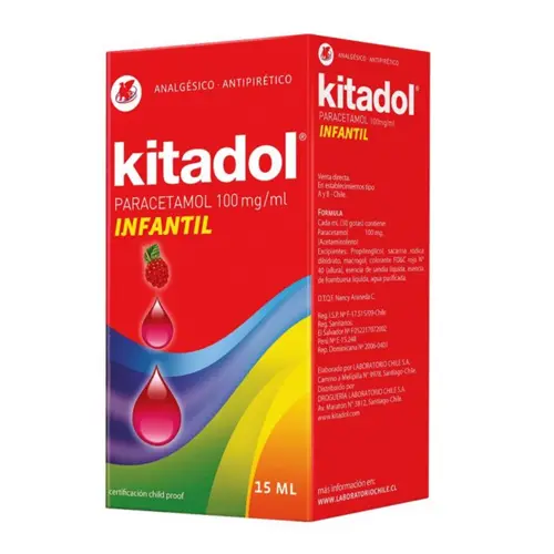 Kitadol 100 mg/ml Gotas 15 mL (LCh)