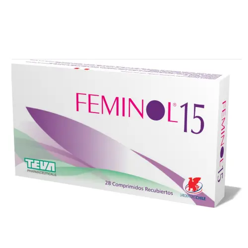 Feminol-15 X 28 comprimidos recubiertos (LCh)