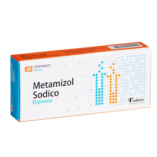 Dipirona (Metamizol Sódico) X 20 Comprimidos (Valma)