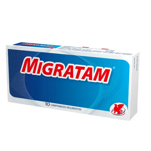 Migratam X 10 comprimidos recubiertos (LCh)