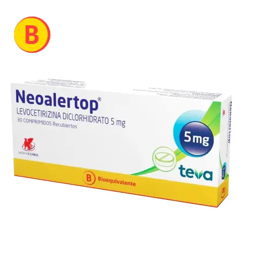 Neo-Alertop 5 mg x 30 comprimidos recubiertos (LCh)