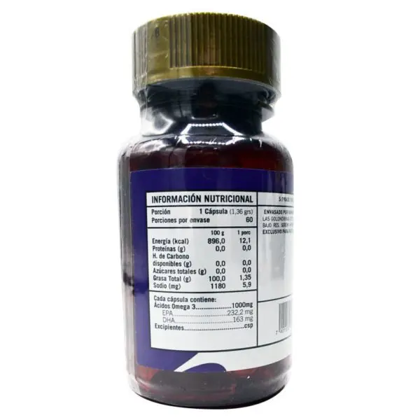 Omega 3 x 60 cápsulas - Imagen 2