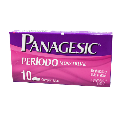 Panagesic Periodo menstrual  x 10 comp. (Chemofarma)