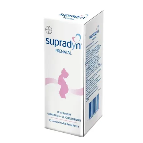 SUPRADYN PRE-NATAL x 30 comprimidos