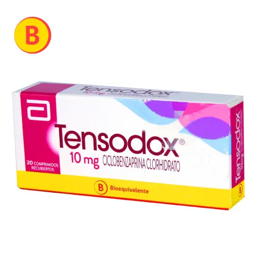 Tensodox 10 mg x 20 comprimidos recubiertos (Abbott)