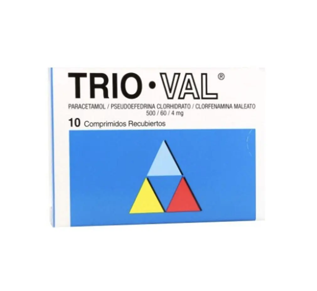 Trio-Val X 10 comprimidos (Saval)