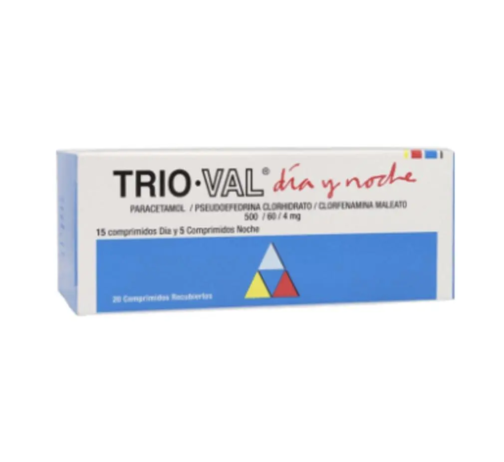 Trio-Val Dia Y Noche X 20 comprimidos (Saval) - EcoFarmacias