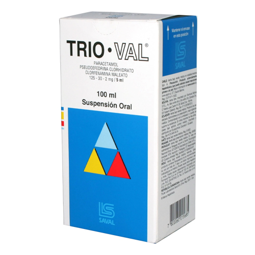 Trio-Val Jarabe 100ml (Saval)