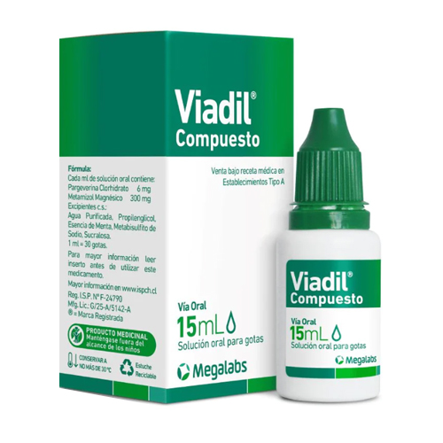 Viadil Compuesto Gotas 15 mL (Megalabs)