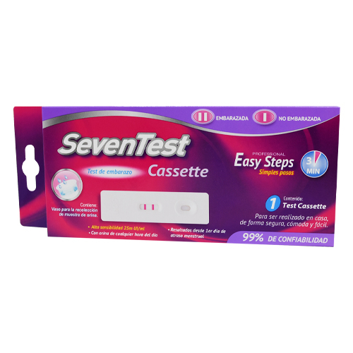 Test Embarazo Seven Cassette