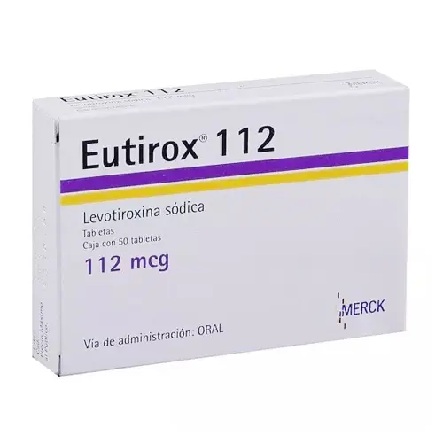 Eutirox 112 x 50 comprimidos (Merck)