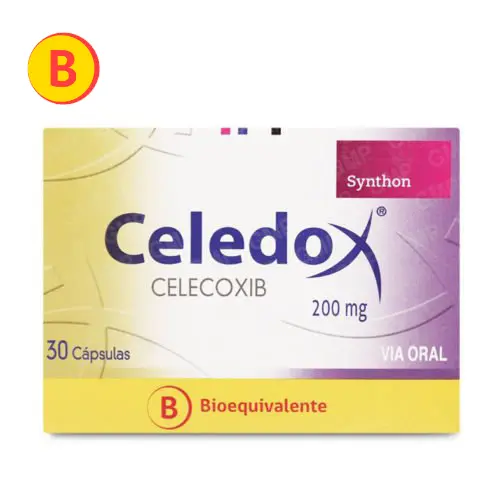 Celedox 200 mg x 30 Cápsulas (Synthon)