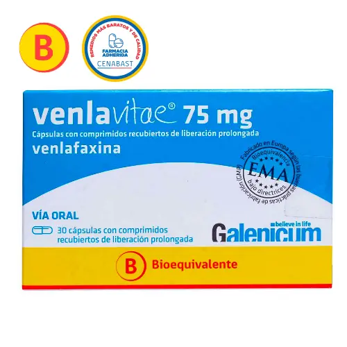 Venlavitae 75 mg x 30 Cápsulas (Galenicum) (Cenabast)