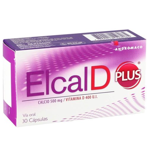 Elcal D Plus x 30 Cápsulas (Andrómaco)