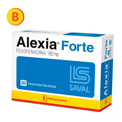 Alexia Forte 180 mg x 30 comprimidos recubiertos (Saval)