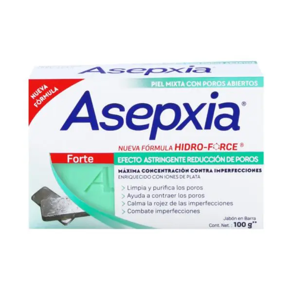 Asepxia jabón forte 100 g