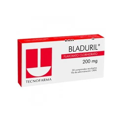 Bladuril 200 mg x 20 comprimidos recubiertos (TecnoFarma)