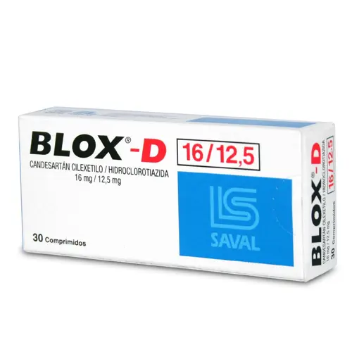 Blox-D 16/12,5 x 30 comprimidos (Saval)