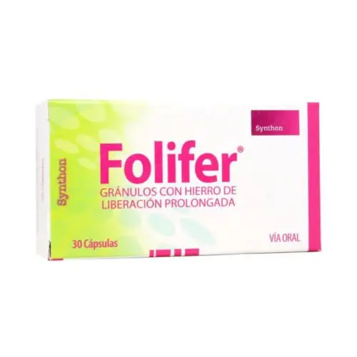 Folifer x 30 Cápsulas de liberación prolongada (Synthon)