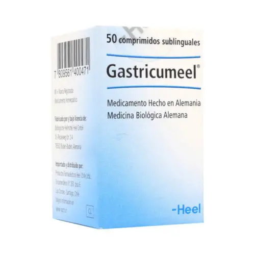 Gastricumeel x50 comprimidos sublinguales (Heel)