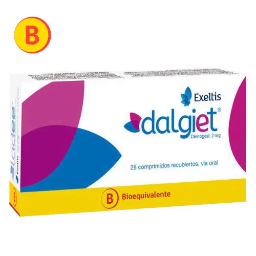 Dalgiet (DISVEN) 2 mg x 28 comprimidos (Exeltis)