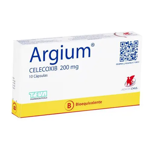Argium 200 mg x 10 comprimidos (Lab. Chile)