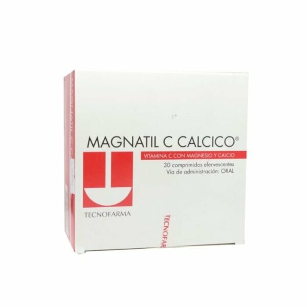 Magnatil C Cálcico x 30 comprimidos efervescentes (Tecnofarma)