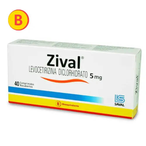 Zival 5 x 40 comprimidos (Saval)