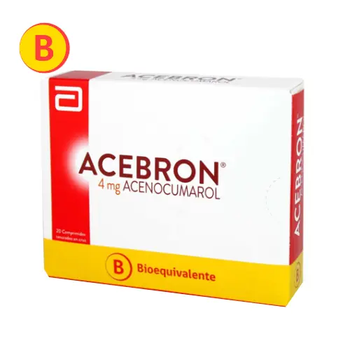 Acebron 4 mg x 20 comprimidos recubiertos (Abbott)